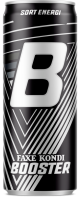 Faxe Kondi Booster Sort 33 cl. ds.