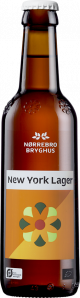 Nørrebro New York Lager 33 cl. Alk. 5,2% Vol.