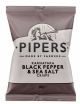 Pipers Chips Black Pepper & Sea Salt 40 g